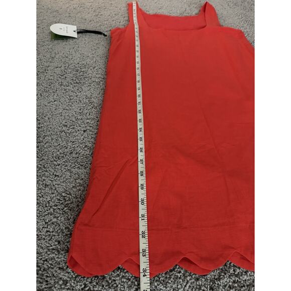 NEW Kate Spade Women's Sleeveless Scalloped Hem Mini Dress Size XS - Picture 8 of 8